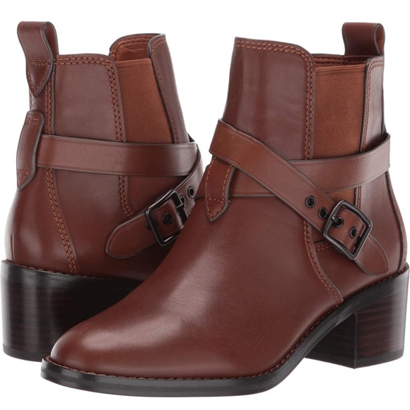 Like New - Buckle chelsea boots from Coach - Picture 1 of 7